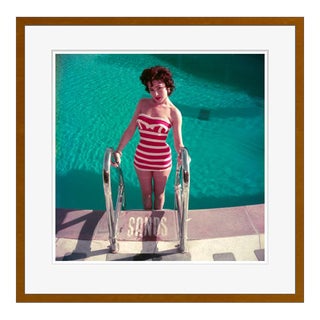 Mara Lane 1961 by Slim Aarons Framed C Print For Sale