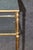 Directoire Style 1980's Glass Top Two Tier Console Table For Sale - Image 4 of 6