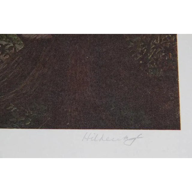 Artist: Brothers Hildebrandt Title: House at Rivendell Year: Circa 1979 Medium: Lithograph, signed and numbered in pencil...