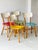 Vintage chairs from TON, seat height 44 cm. The chairs are in excellent condition overall, with the exception of two that...