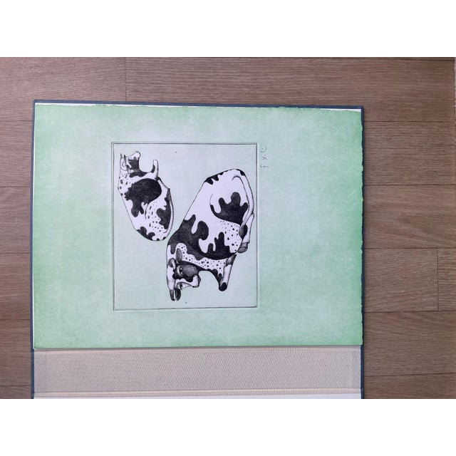 1970s François-Xavier Lalanne, The Cows, Photogravure For Sale - Image 5 of 10
