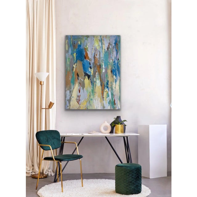 Contemporary Abstract Original Oil Painting For Sale - Image 10 of 12