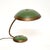 Gold Vintage Bauhaus Enamel and Brass Desk Lamp attributed to Helo Leuchten, 1950s For Sale - Image 8 of 8