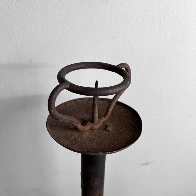 Taishō Japanese Shokudai Temple Candlesticks, 1920, Set of 3 For Sale - Image 14 of 17