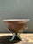 Vintage Patinated Copper Bowl on Verdigris Stand For Sale - Image 10 of 12