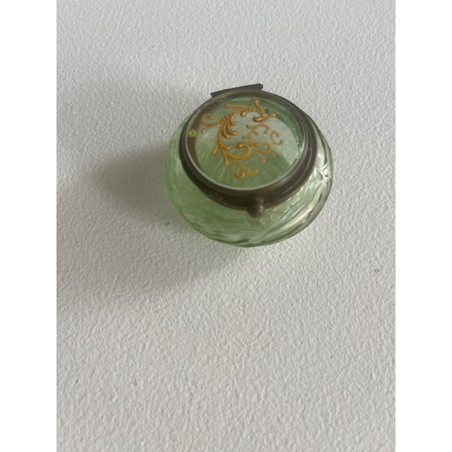 1920s Green Antique Trinket Boxes - 7 Pieces For Sale - Image 17 of 18