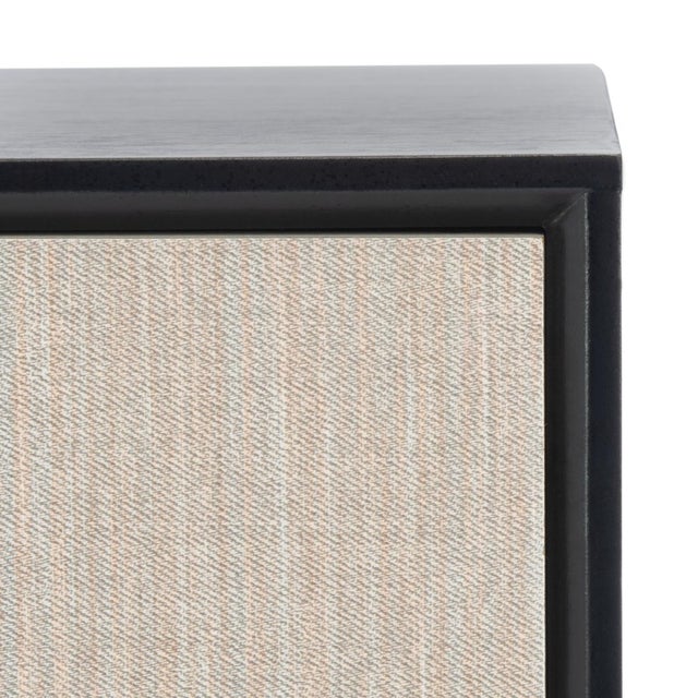 Spritely Home Estella 1 Drawer Accent Table in Black For Sale - Image 4 of 11
