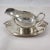 From an old Philadelphia estate, a Royal Danish pattern sterling silver sauce or gravy boat on stand, made by...