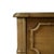 Brown Faux Bamboo Hollywood Regency End Table For Sale - Image 8 of 9
