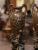 French Pair of 19th Century French Verdigris Spelter Harvest Vases Signed Moreau For Sale - Image 3 of 12