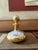 Leonard Antique Circa 1900 P H Leonard Vienna Austria Hand Painted Rose Perfume Bottle Gold Gilt For Sale - Image 4 of 10