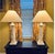 Pair of Neoclassical White Spiral Column Table Lamps, Monumental Scale For Sale - Image 9 of 9
