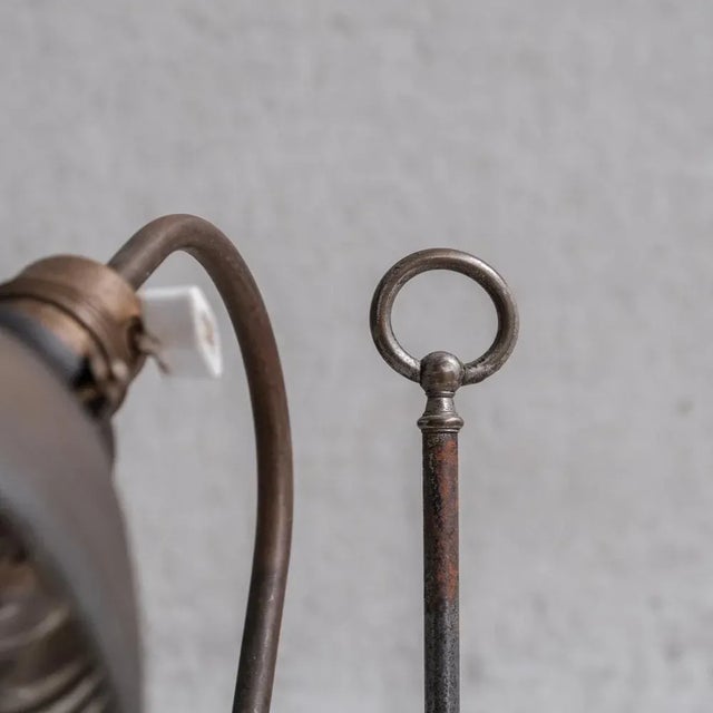 Adjustable Mercury Reflector Glass Table Lamp For Sale - Image 3 of 10