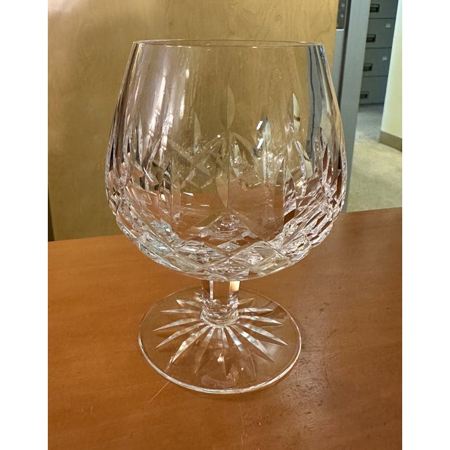 We have 2 pairs of Waterford Lismore brandy glasses available for sale. The Lismore pattern has been produced since 1952....