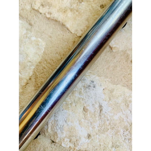 Rare Mid-Century Modern ‘Lightolier’ 6 Bulb Vintage Chrome Finish Light Fixture For Sale In San Antonio - Image 6 of 11