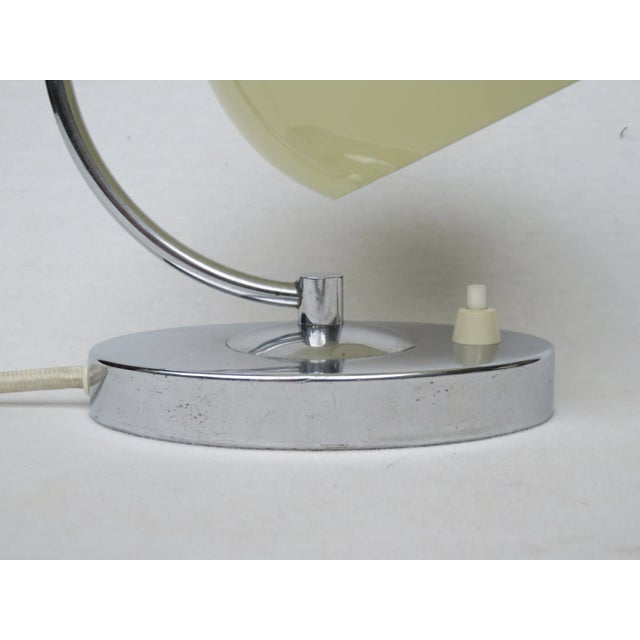 Austrian Art Deco Bedside Lamps in Chrome, Set of 2 For Sale - Image 10 of 17