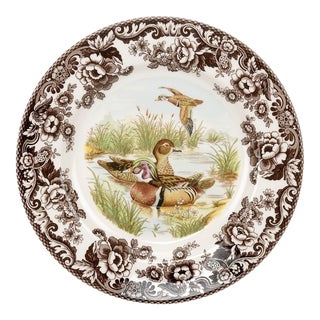 Spode Woodland Salad Plate 8", Wood Duck For Sale