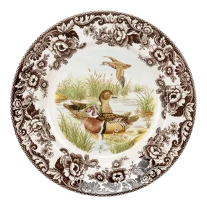 Spode Woodland Salad Plate 8", Wood Duck