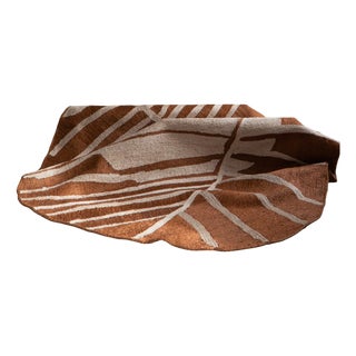Jiko II (Dusty Earth and White Sand) Rug by Kelechi Ejikeme for Swallo Studio For Sale