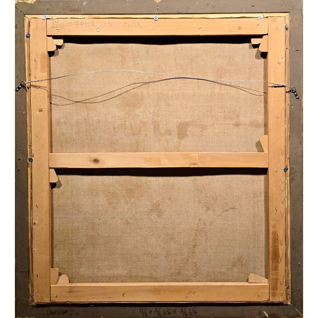 Nicola Simbari - Saffron Daydream - 1964 Oil Painting For Sale - Image 12 of 12