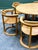 Brutalist Brutalist Sculptured Chairs and Alder Wood Table by Team, Set of 7 For Sale - Image 3 of 16