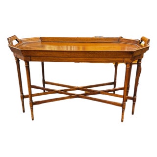 1970s Tray Top Coffee Table For Sale