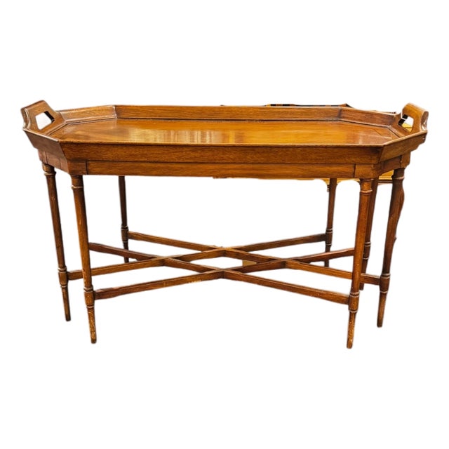 1970s Tray Top Coffee Table For Sale