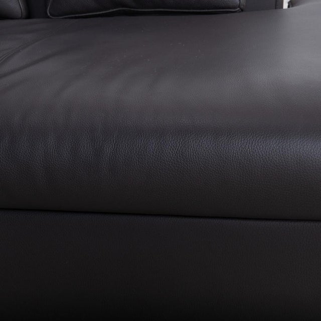 Halma Leather Corner Sofa from La Nuova Casa For Sale - Image 4 of 14