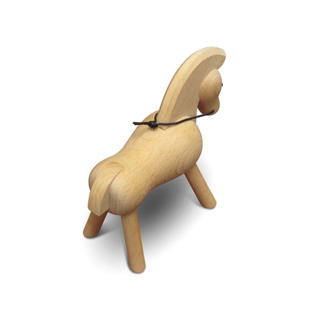 1930s Designed Kay Bojesen’s Oak Horse Danish Toy For Sale - Image 4 of 5
