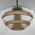 Scandinavian Beehive Pendant Lamp in Glass and Steel, Sweden, 1930s For Sale - Image 4 of 13