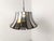 Italian suspension light by Elio Martinelli for Martinelli Luce. Beautiful timeless design made from steel bands all...