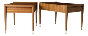 1950s Mahogany End Tables by John Keal for Brown Saltman - 3 available