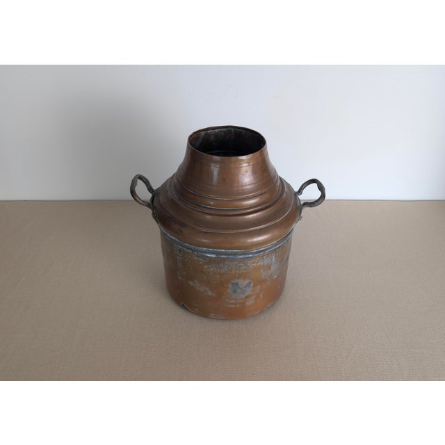 Antique 19th Century Copper Milk Can For Sale - Image 11 of 11