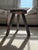 Mid 20th Century Vintage Handcrafted Brutalist Wooden Tripod Stool For Sale - Image 10 of 10