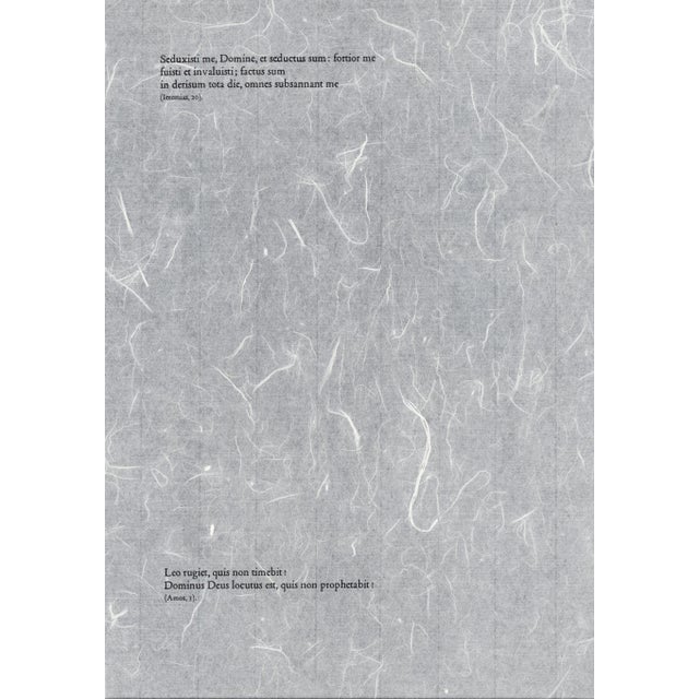 1960s 1968 Salvador Dalí Biblia Sacra Lithograph "Seduxisti Me, Domine" Lord, You Have Deceived Me For Sale - Image 5 of 11