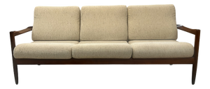 Sculptural Danish Sofa in the style of Arne Vodder & Grete Jalk, Denmark, 1960s