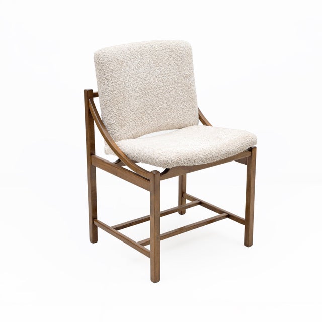 Dining Chairs by Vittorio Rossi for Lorenzon Italia, 1960s, Set of 5, in Restored conditions. Designed 1960 to 1969 This...