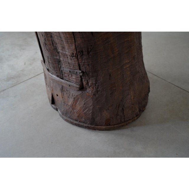 Primitive Tree Trunk Cabinet, France, 1900s For Sale - Image 17 of 18