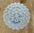 1970s Vintage White Porcelain and Glass Ceiling Light, 1970s For Sale - Image 5 of 14