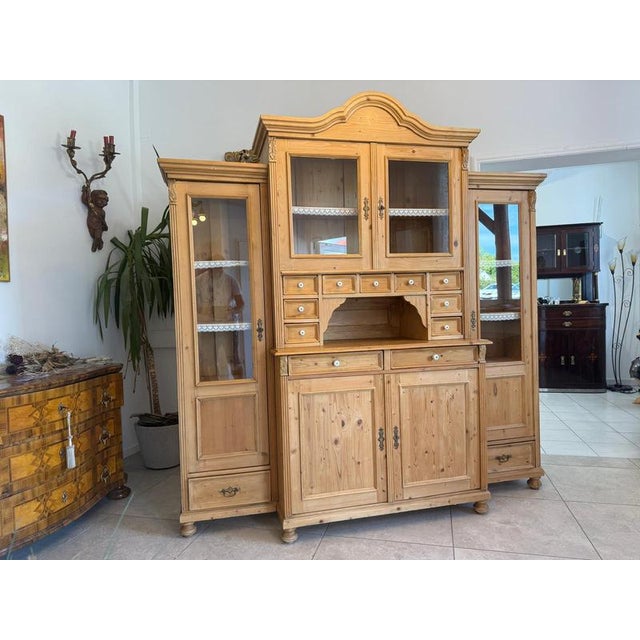 Gründerzeit Wood Kitchen Cupboard, 1960s For Sale - Image 4 of 16