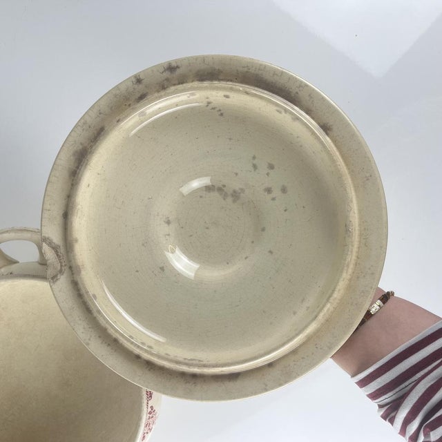 Ironstone Tureen by H. Boulenger & Cie., 1890s For Sale - Image 12 of 16