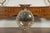 Early 20th Century English 1900s Silver Leaf Convex Girandole Bullseye Mirror with Eagle Motif For Sale - Image 5 of 12