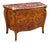 Lombard Inlaid Dresser in Louis Xv Style with Marble Top, 1950 For Sale