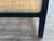 Black Eastern King Williams Sonoma for West Elm Ida Woven Bed For Sale - Image 8 of 12