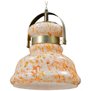 Glass Pendant Erik Hoglund Attributed For Sale