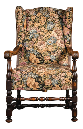 Gründerzeit Wing Chair, Late 19th Century