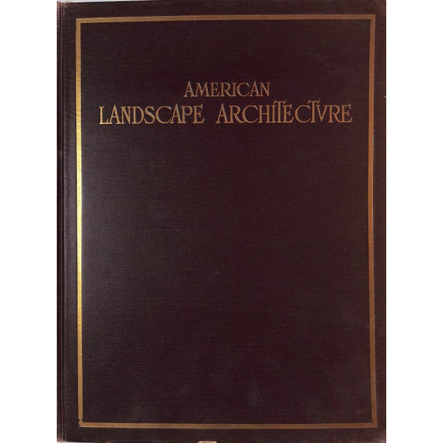 Traditional "American Landscape Architecture" 1924 Elwood, P. H. Jr. For Sale - Image 3 of 15