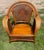 Late 20th Century Late 20th Century "Azteca" Woven Rattan Spiderweb Lounge Chairs Featuring Distinctive Sunburst and Web Patterns For Sale - Image 5 of 16