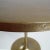 Brass Finish Round Bistro Table For Sale - Image 4 of 7