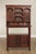 Vintage Moroccan Carved Hard Wood Two-Piece Server Cabinet For Sale - Image 9 of 12